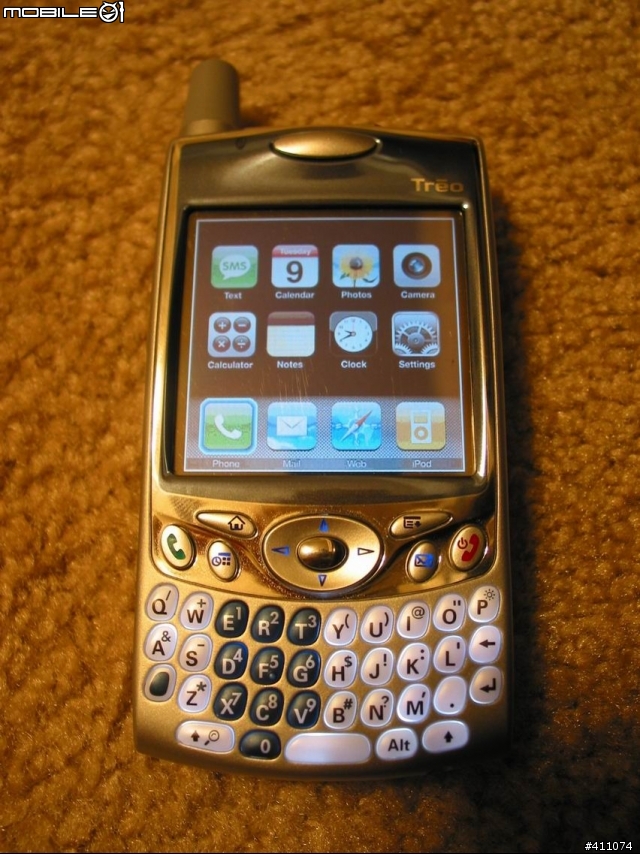 偽iphone進化版...palm OS 版 iphone...