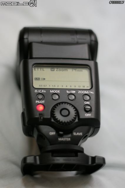 [分享]580EX入手.順便問一下怎只用來暗處對焦用 不發射閃光(for 400D)[已解決]