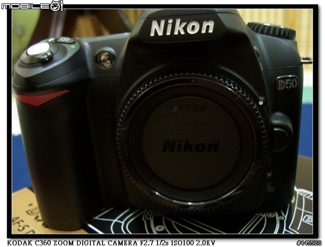 [開箱]D50入手,我的第一台DSLR