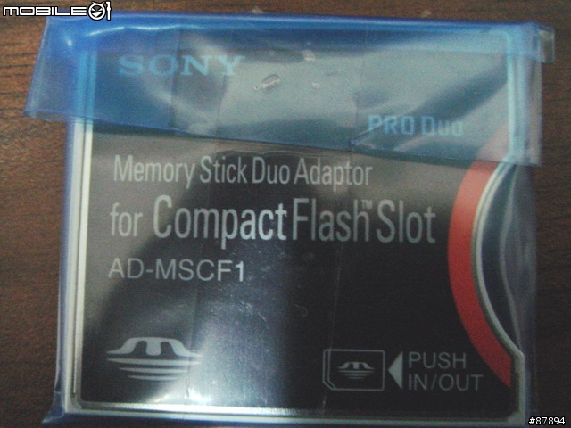 小玩意SONY AD-MSCF1 新到貨 (圖超多)vs MS DUO USB2.0 隨身變
