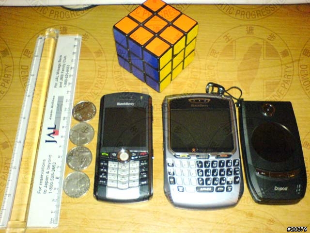 黑莓新機種 Blackberry 8100 Pearl