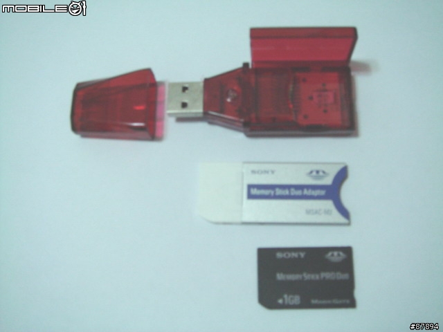 小玩意SONY AD-MSCF1 新到貨 (圖超多)vs MS DUO USB2.0 隨身變