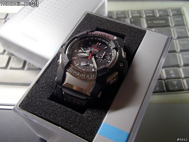 G-SHOCK 電波太陽能雙顯指針錶