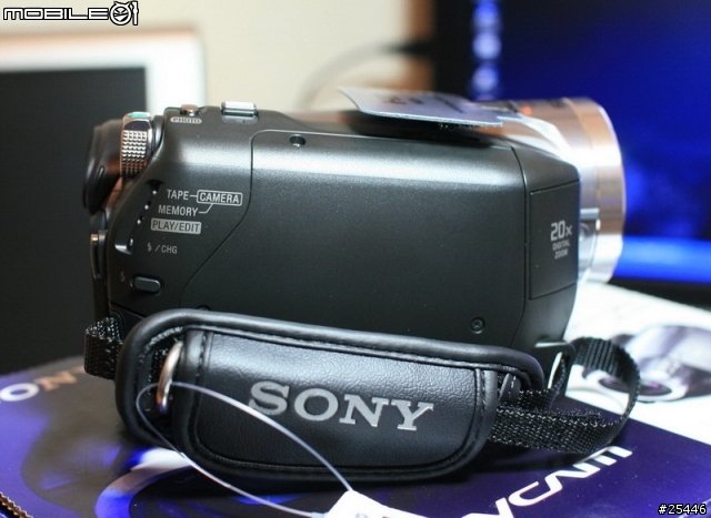 SONY 高畫素1080i HDR-HC3後續機 HC7 開箱照