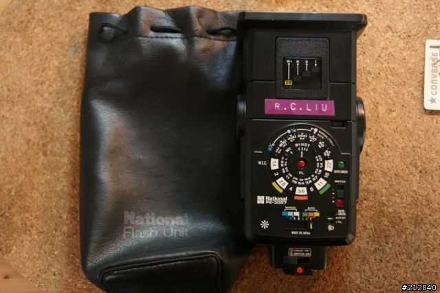 老閃燈 National PE-3057介紹以及AUTO閃燈使用
