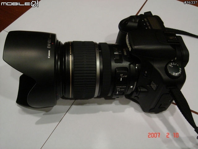 終於敗了~~Canon 17-55 IS USM