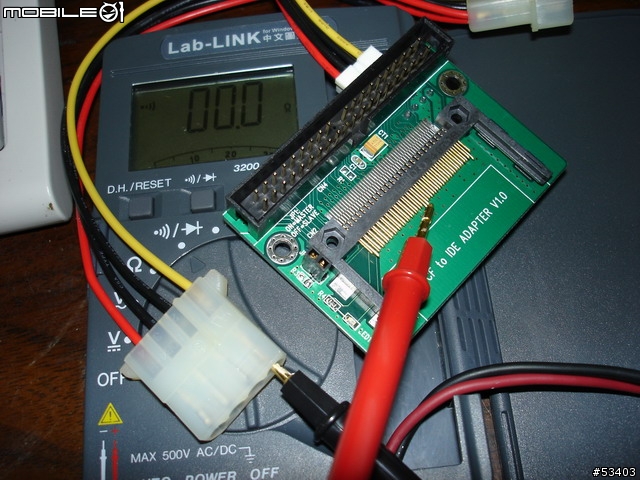 ［小心黑心貨］ CF 轉 IDE 所附贈的"電源線"