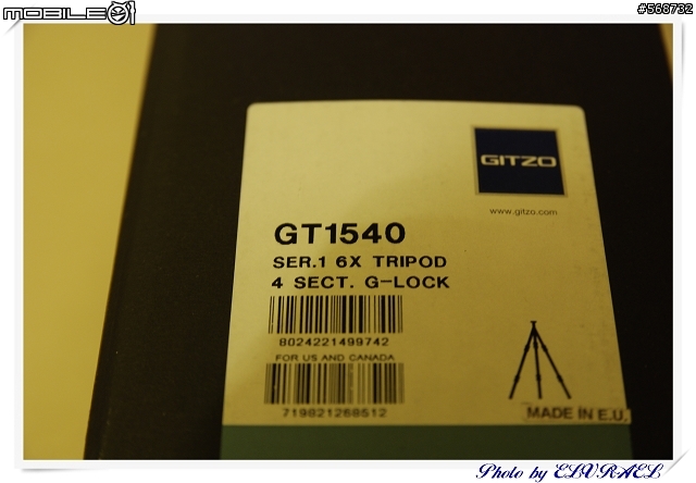 [開箱]Gitzo GT1540和G1278M