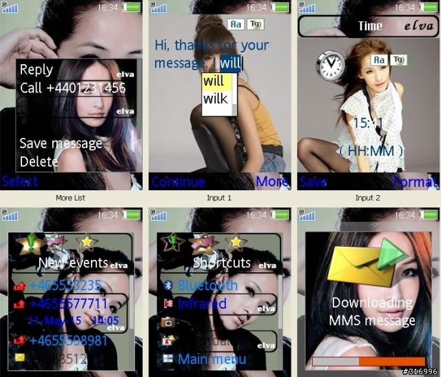 [W850i] 新手試做-蕭亞軒1087主題