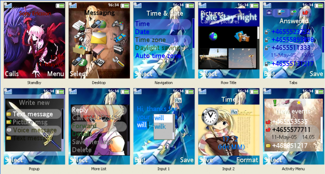 [k618\k800]Fate stay night Saber主題(已新增)