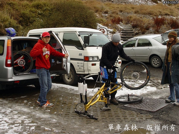 [雪地騎乘經驗分享]Ride the bike in the snowfield 台灣雪地騎乘