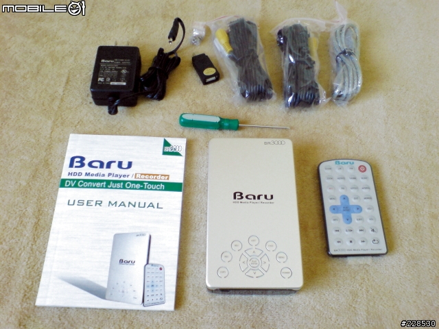 [分享]多媒體外接盒 Baru BR3000 開盒介紹(圖超多)
