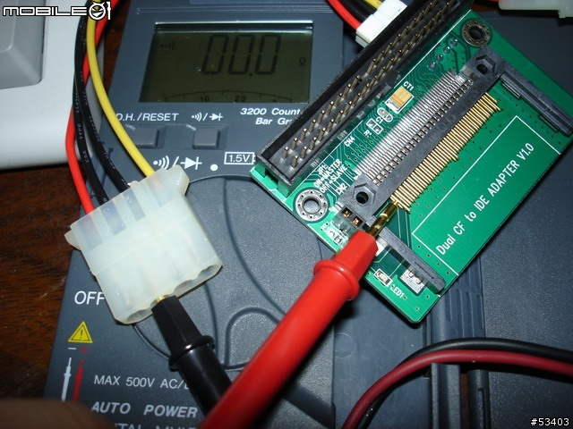 ［小心黑心貨］ CF 轉 IDE 所附贈的"電源線"