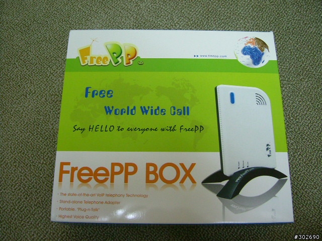 [分享]FreePP Box試用心得(Voip網路電話)