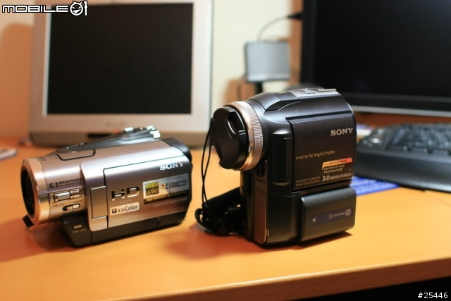 SONY 高畫素1080i HDR-HC3後續機 HC7 開箱照