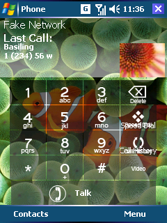 D810 3G iphone dialpad skin with video call button