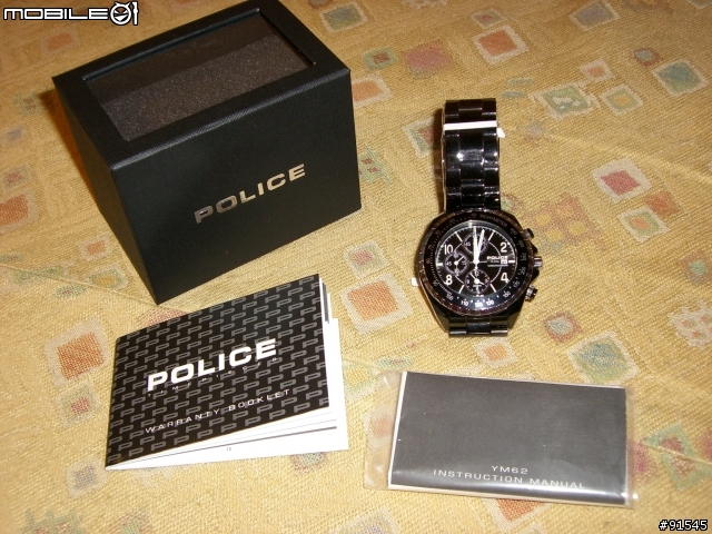 [分享] POLICE Timepiece Collection NAVY 10962JSB-02M