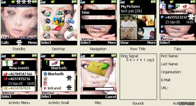 [W300i/Z610/Z800] 濱崎步 A BEST2  & part of Me  附鈴聲