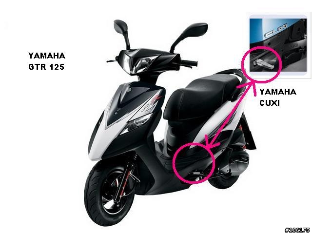 [請教]YAMAHA GTR 125 是否有人改過 後座腳踏板?