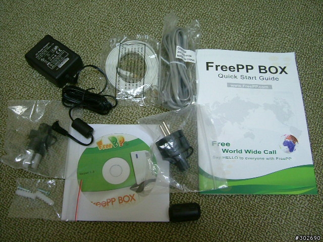 [分享]FreePP Box試用心得(Voip網路電話)