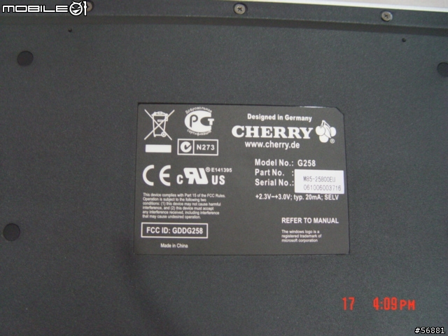 [分享]今天收到Cherry Marlin EVO無線鍵盤滑鼠，再次發表囉!!