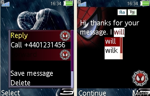[W850i/K800i] Spiderman-3 新官方釋出桌布製作