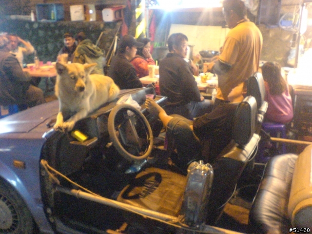 全台唯一的未來式敝蓬車.....