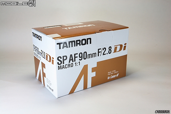 [開箱] 我的第一支副廠鏡頭Tamron SP AF 90mm F2.8 Di Macro 1:1