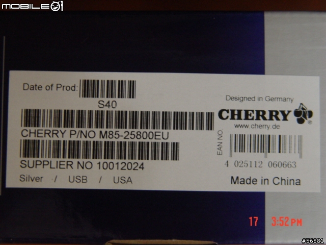 [分享]今天收到Cherry Marlin EVO無線鍵盤滑鼠，再次發表囉!!