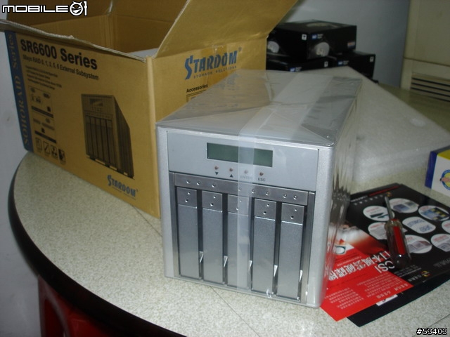 [敗家入手] 銳安SR6600-5S-WBS1 與 WD 500GB RE2 *5 所組成的 2TB 敗入介紹