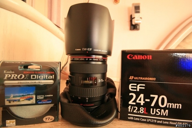 中毒了終於給他敗下去了 CANON EF24-70 F2.8L 開箱照