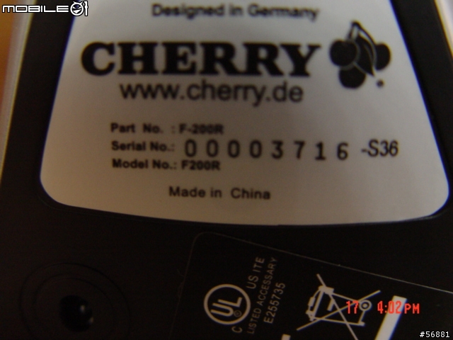 [分享]今天收到Cherry Marlin EVO無線鍵盤滑鼠，再次發表囉!!