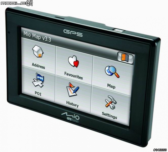 Mio 在 CeBit 2007 發表 4.3"  新機