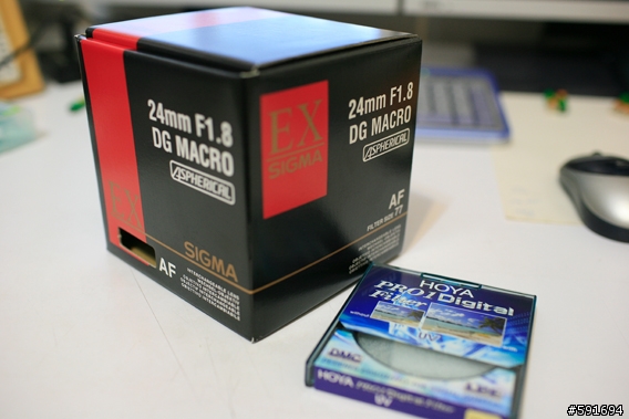 SIGMA 24mm f1.8入手記錄