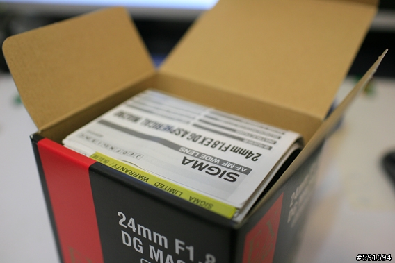 SIGMA 24mm f1.8入手記錄