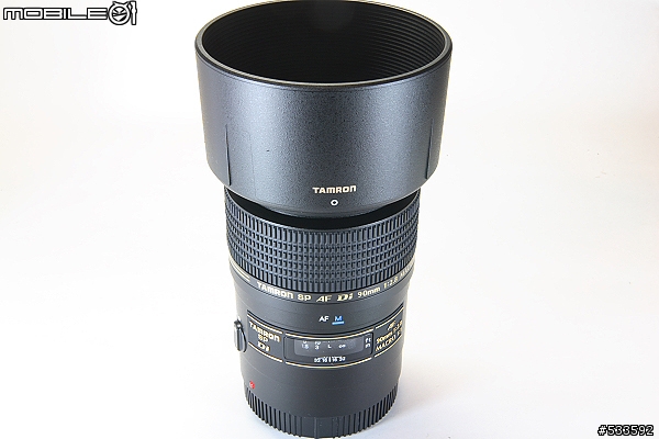 [開箱] 我的第一支副廠鏡頭Tamron SP AF 90mm F2.8 Di Macro 1:1
