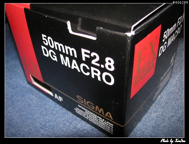 [開箱]SIGMA 50mm F2.8 DG MACRO入手!