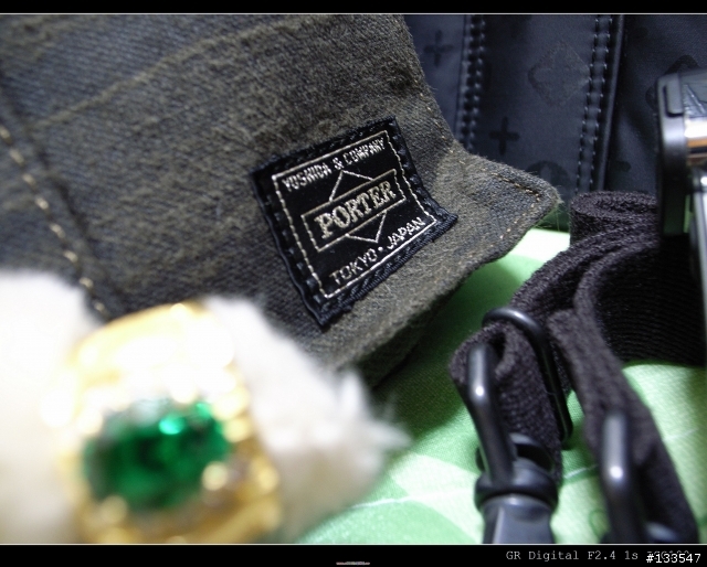 我的行頭...Porter...GUCCI...GRD...黃金鑽石翡翠...CAT...N93i...W800i...Ingersoll三環機械...小熊...聯合演出...[配件篇]