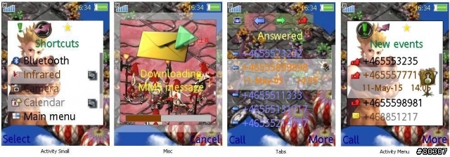 [神之領域]各型號的公版主題