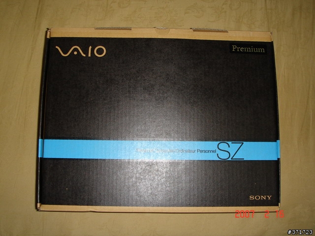 [分享]SONY VAIO SZ36TP 開箱分享。