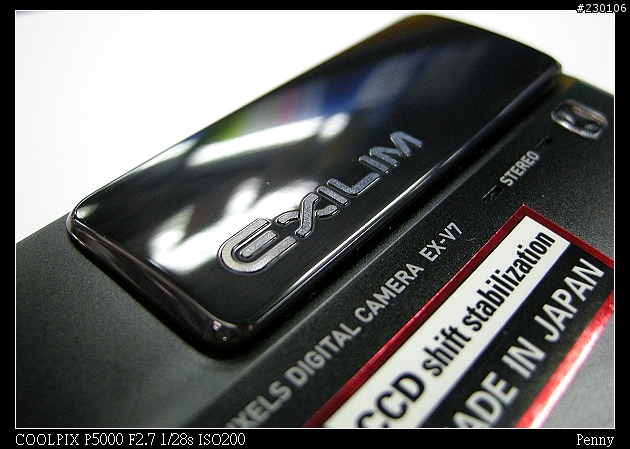 [無毒分享]Casio EX-V7 ~誰說7x光學變焦一定要伸縮鏡頭