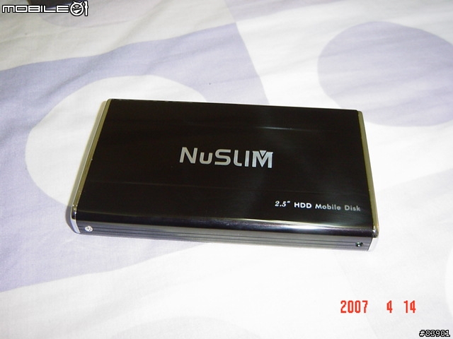 [分享] [推薦] NuSLIM NS2522 2.5吋 IDE 硬碟外接盒