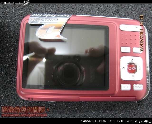 [分享] 開箱照 Casio EX-V7 & BenQ X720