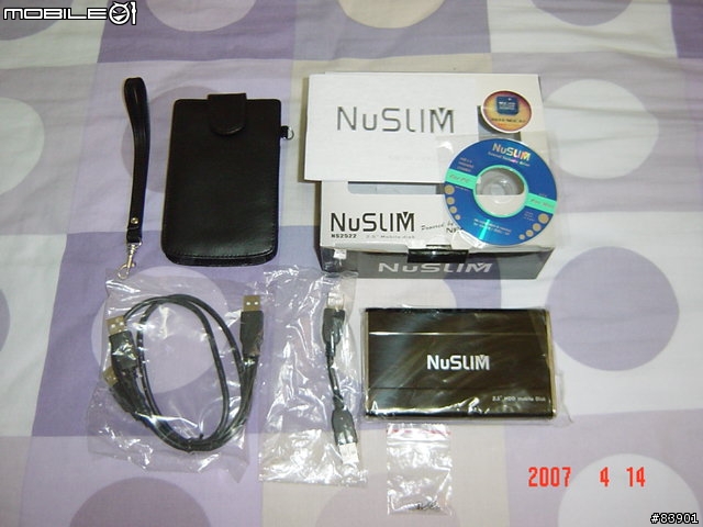 [分享] [推薦] NuSLIM NS2522 2.5吋 IDE 硬碟外接盒