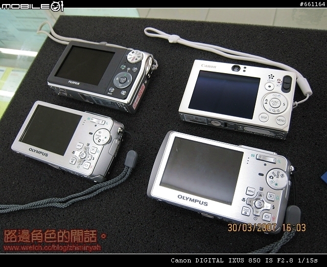 μ 760, IXUS 70, F40Fd 新機到...