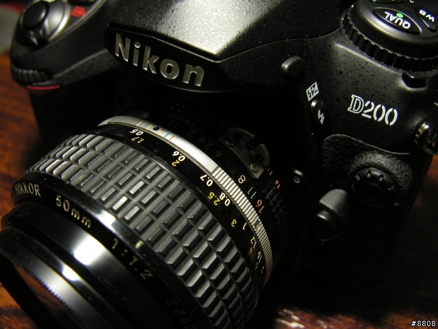 夢想的實現~D200入手!!發光吧~我的ai鏡~分享50mm f1.2&28mm f2.8