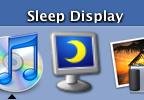 睡前，讓你的 iMac 螢幕馬上變暗 Sleep Display Widget