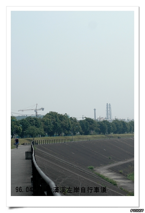 大漢溪左岸自行車道踏察