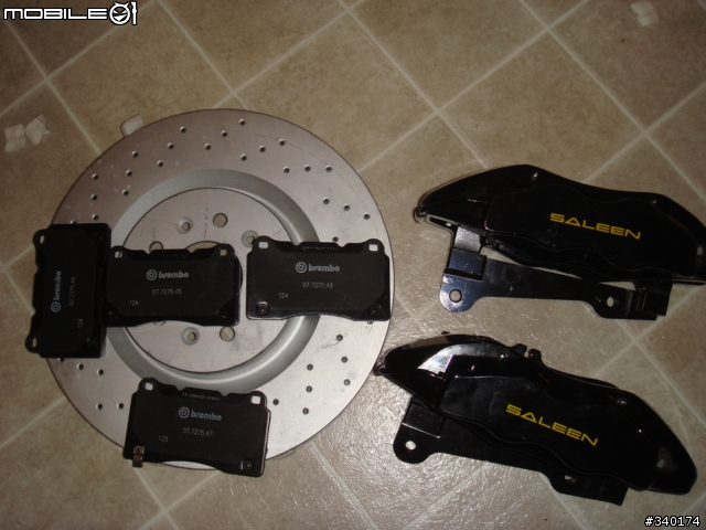 Ford Mustang 換裝御用卡鉗 SALEEN~ Brembo製 ~~好馬~也要有好疆繩