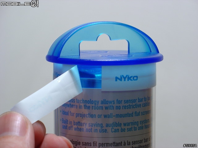 [分享]Wii Nyko無線感應棒-Wireless Sensor Bar拆盒報告